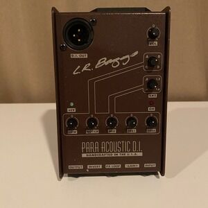 L.R. Baggs Para Acoustic‎ D.I. Direct Box Preamp EQ Guitar Effects Pedal